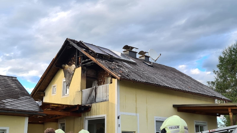 B12 - Wohnhausbrand B12 - Wohnhausbrand